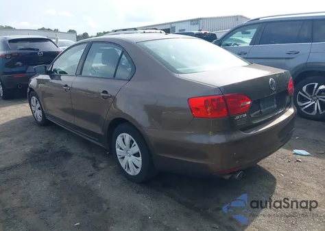 2011 Volkswagen Jetta 2.0L S z USA, uszkodzony, nr VIN 3VW2K7AJ3BM381679